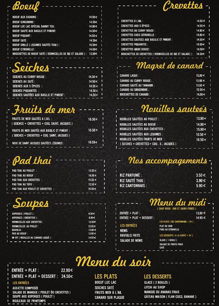 Danny Tea - Menu Image 3